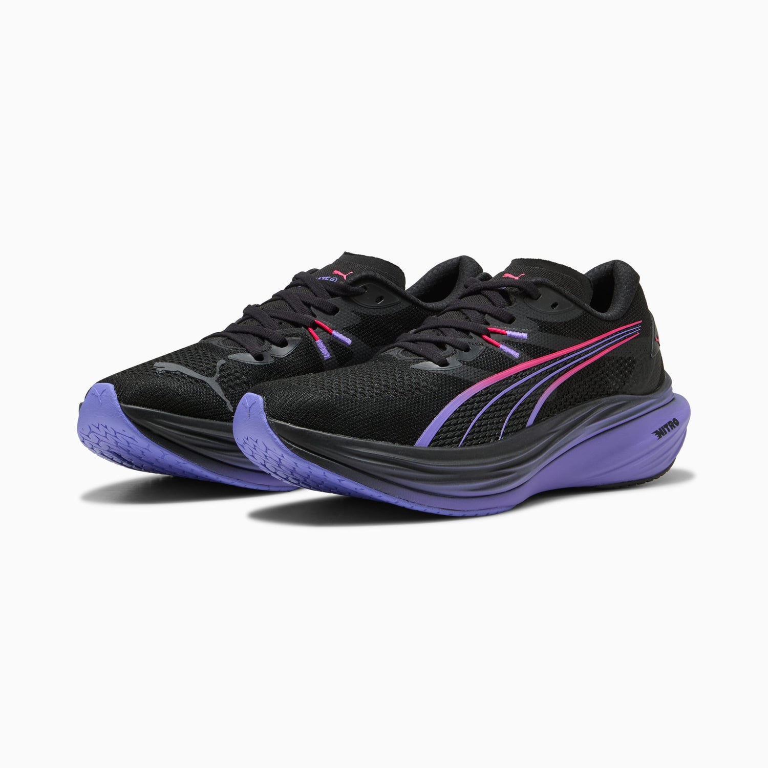 PUMA Deviate NITRO 3 DIGI donna-
PUMA Black-Fluro Pink