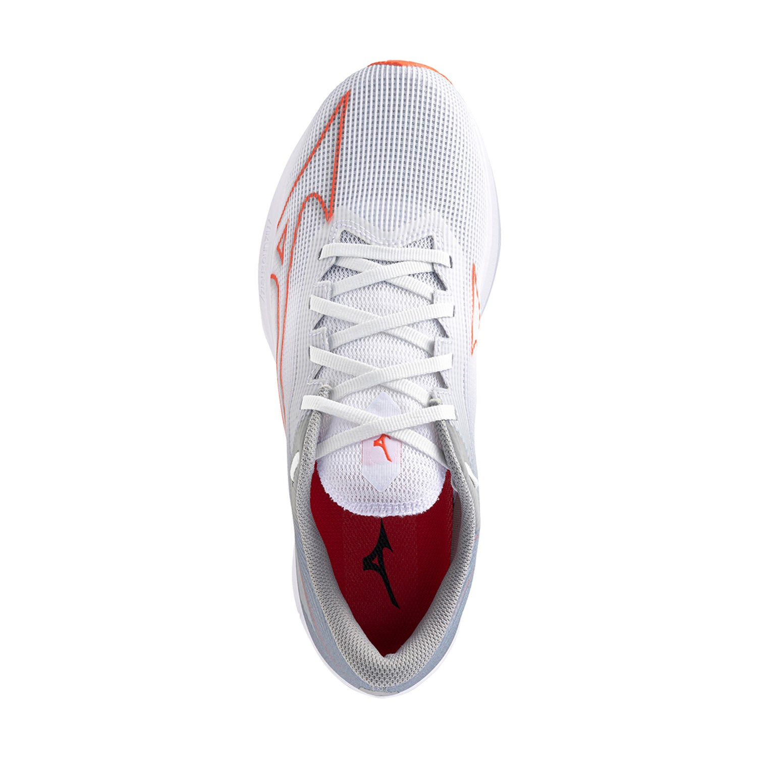 MIZUNO WAVE REBELLION SONIC 2
 White/Hot Coral/Harbor Mist