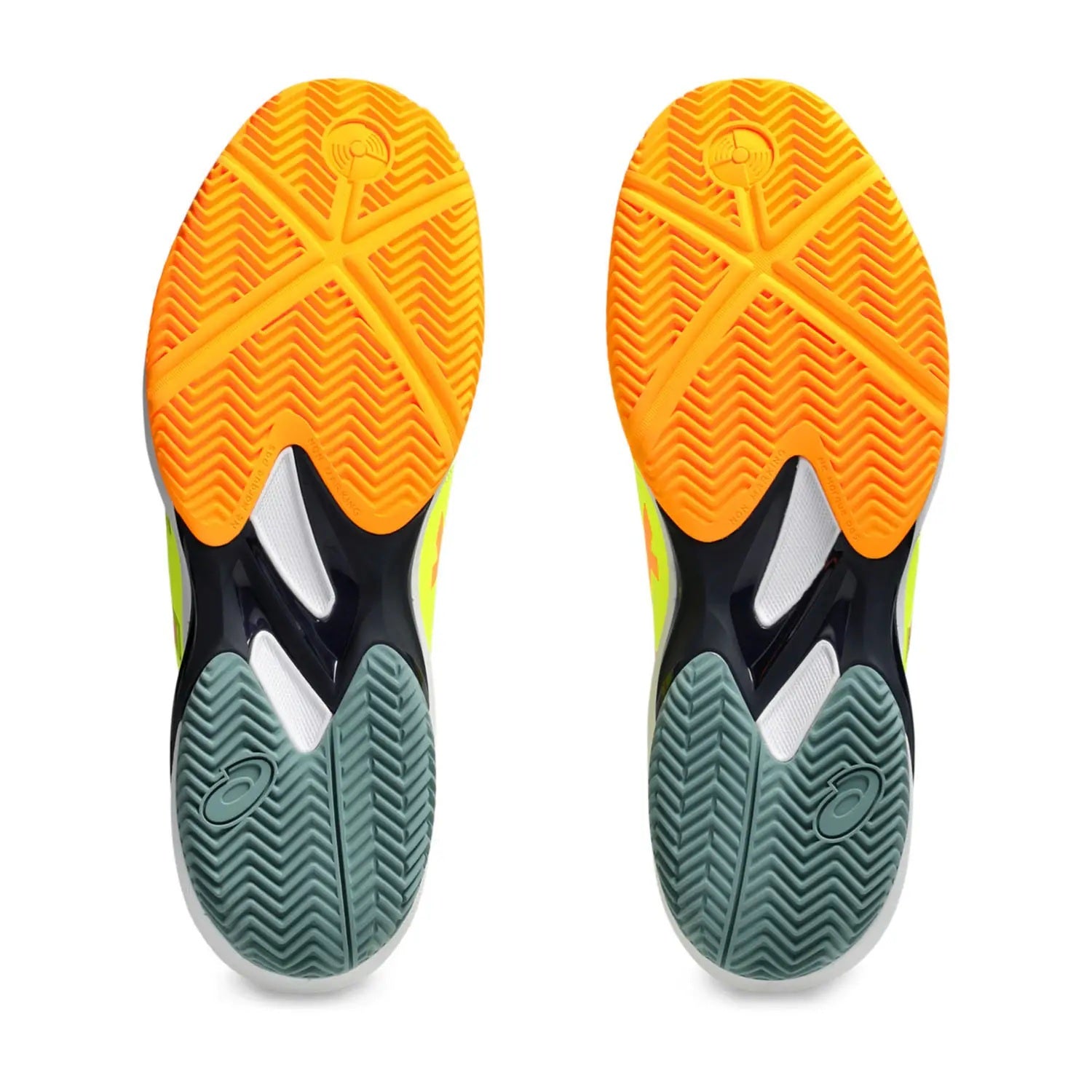 ASICS SOLUTION SWIFT FF 2 PADEL-
Safety Yellow/Stadium Orange