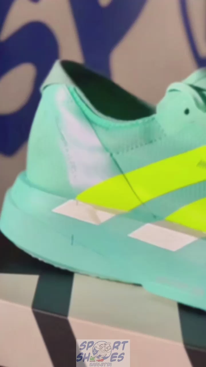 adidas ADIZERO ADIOS PRO 4 -Flash Aqua / Lucid Lemon / Mint Ton