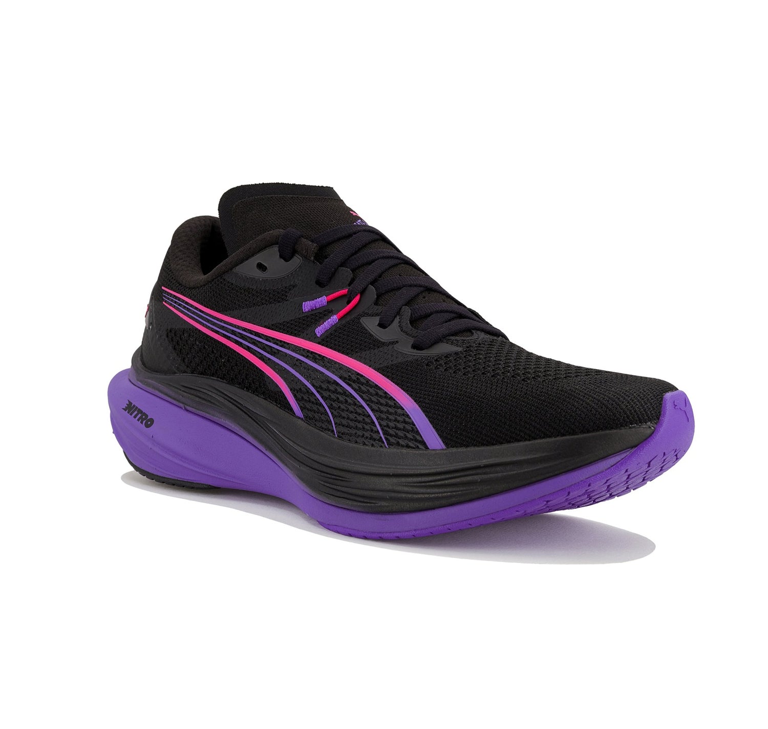 PUMA Deviate NITRO 3 DIGI donna-
PUMA Black-Fluro Pink