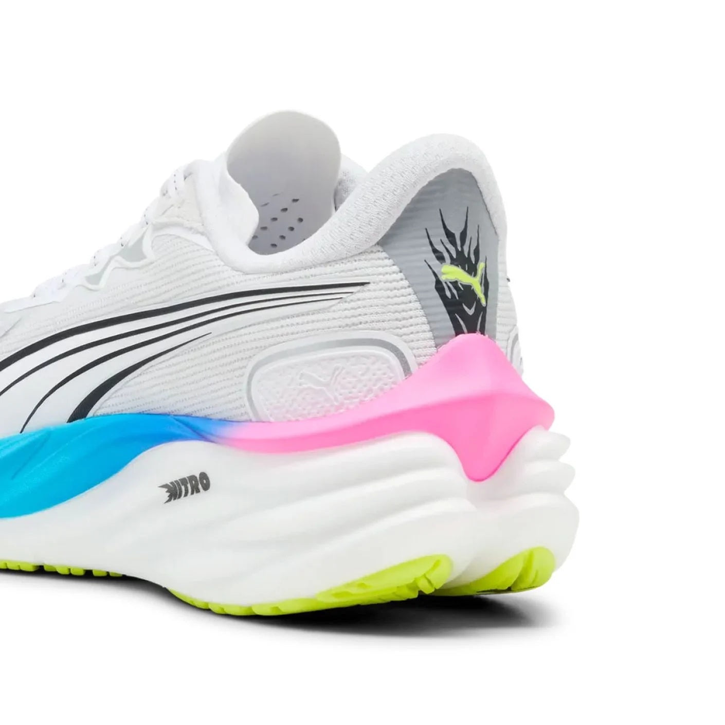 PUMA VELOCITY NITRO 4 
-26 White/Ultra Blue/Poison Pink